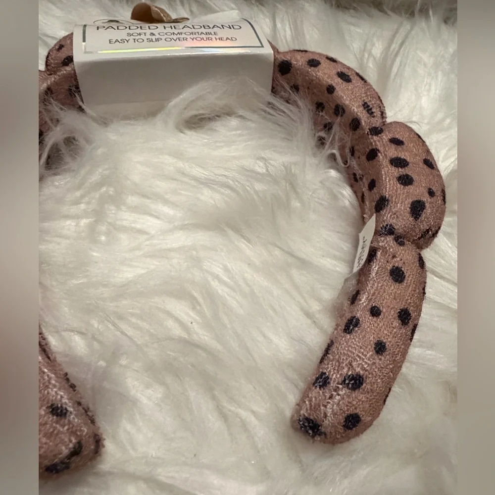 Leopard Dot Headband - NWT